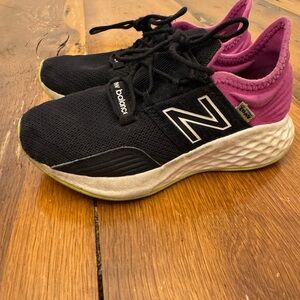 New Balance Black and Purple Athletic Shoes